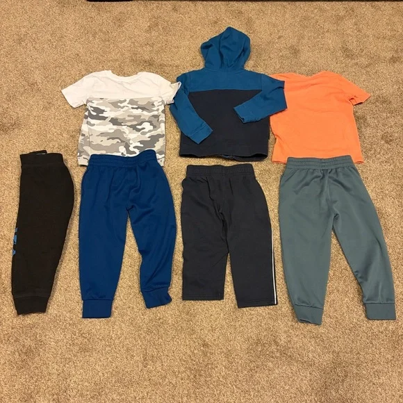 Puma Boys Bundle Matching Jogger/Sweat Sets Size 4T - Picture 5 of 7